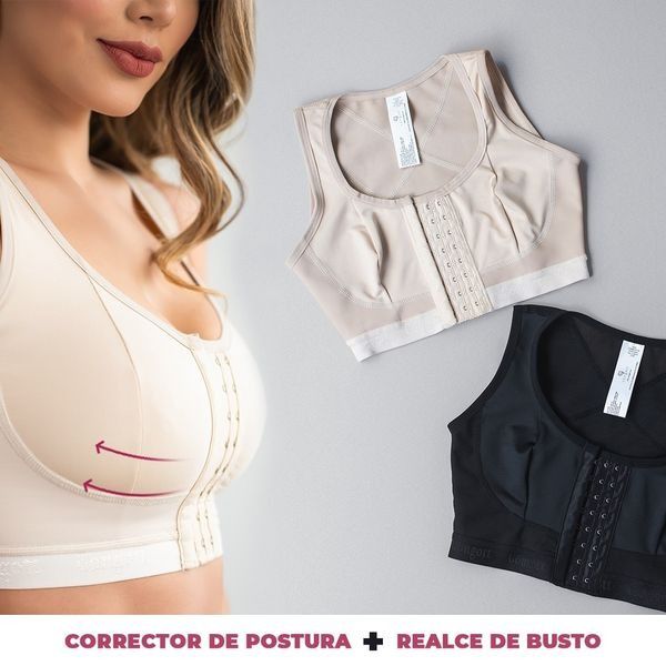 BRASIER LEVANTA BUSTO CON CORRECTOR DE POSTURA 👙