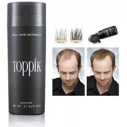 TOPPIK: FIBRAS CAPILARES🤩 MÁS CABELLO EN 1 MINUTO✅